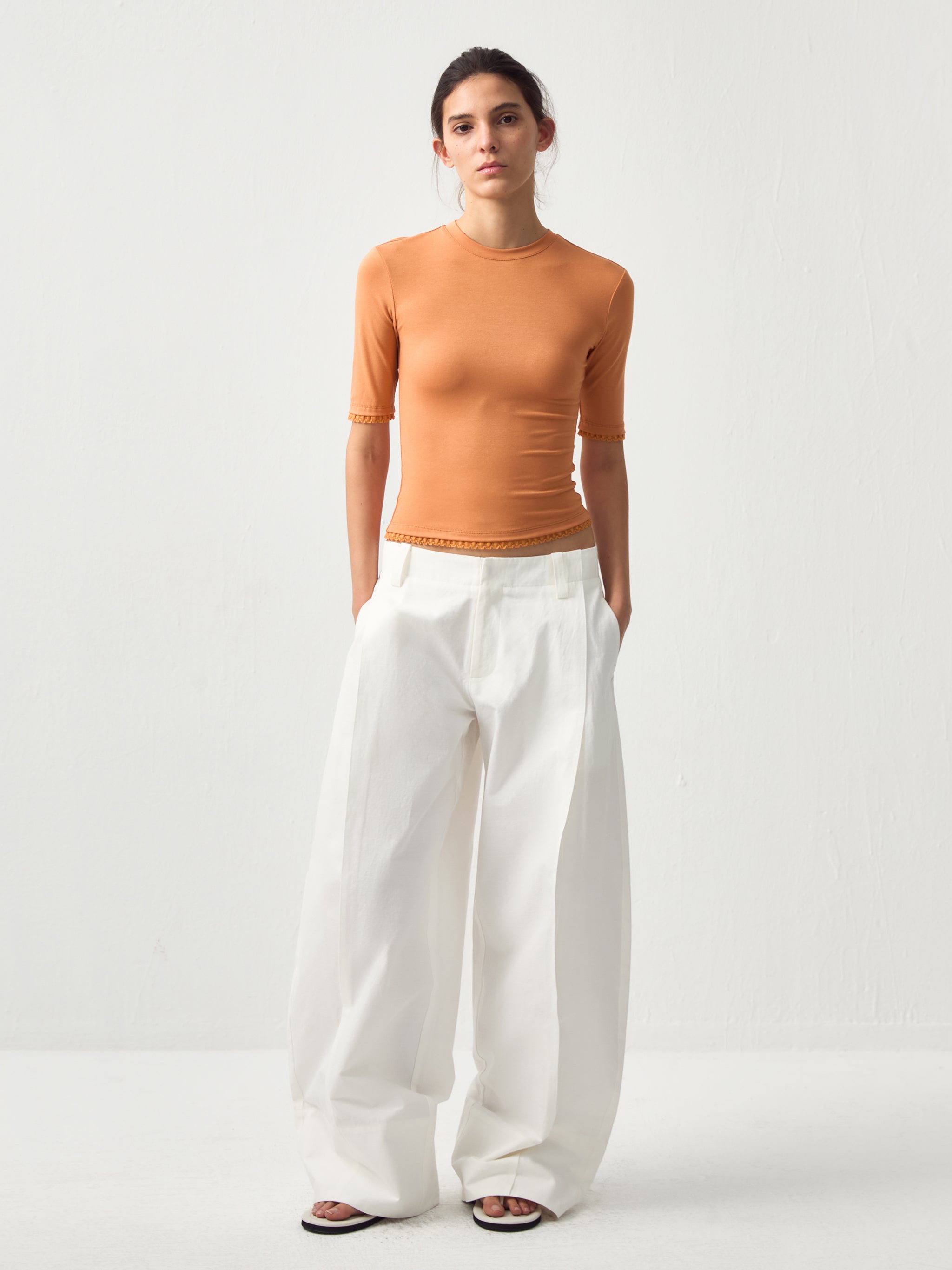 CUBIC Casual Wide-Leg Trousers-12