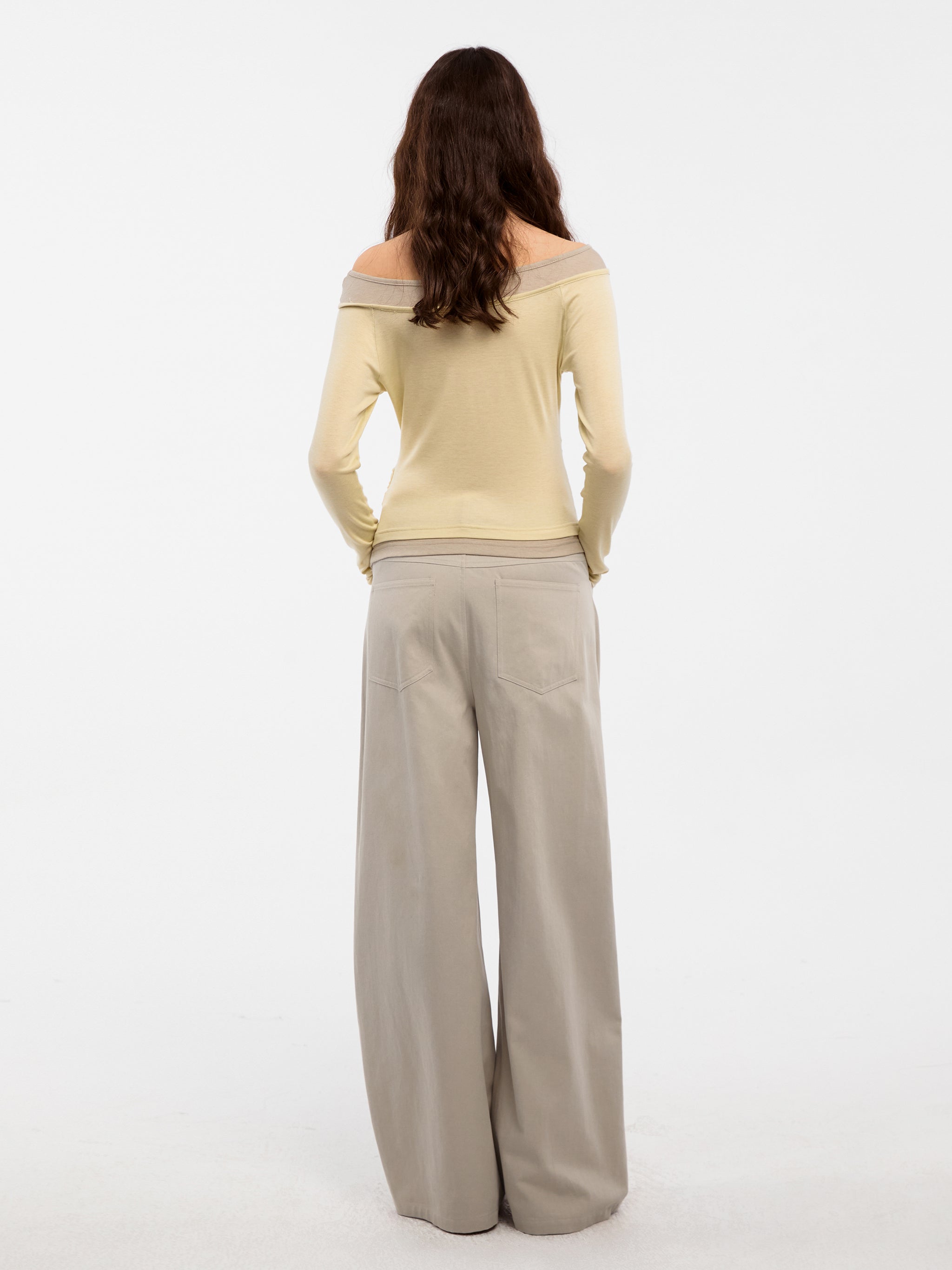 CUBIC Lyocell Straight Leg Casual Pants(Pre-order: 30days)-12