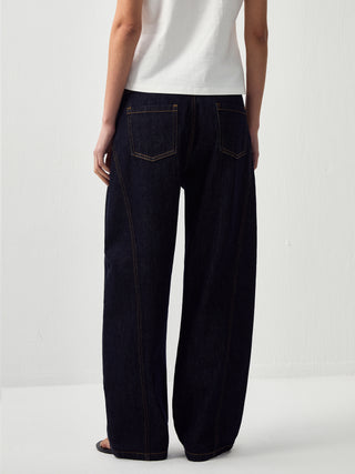 CUBIC Curved Ribbon Jeans