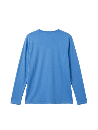 CUBIC Button Front Henley Long Sleeve Top
