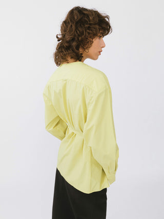 V-Neck Criss-Crossed Layered Blouse
