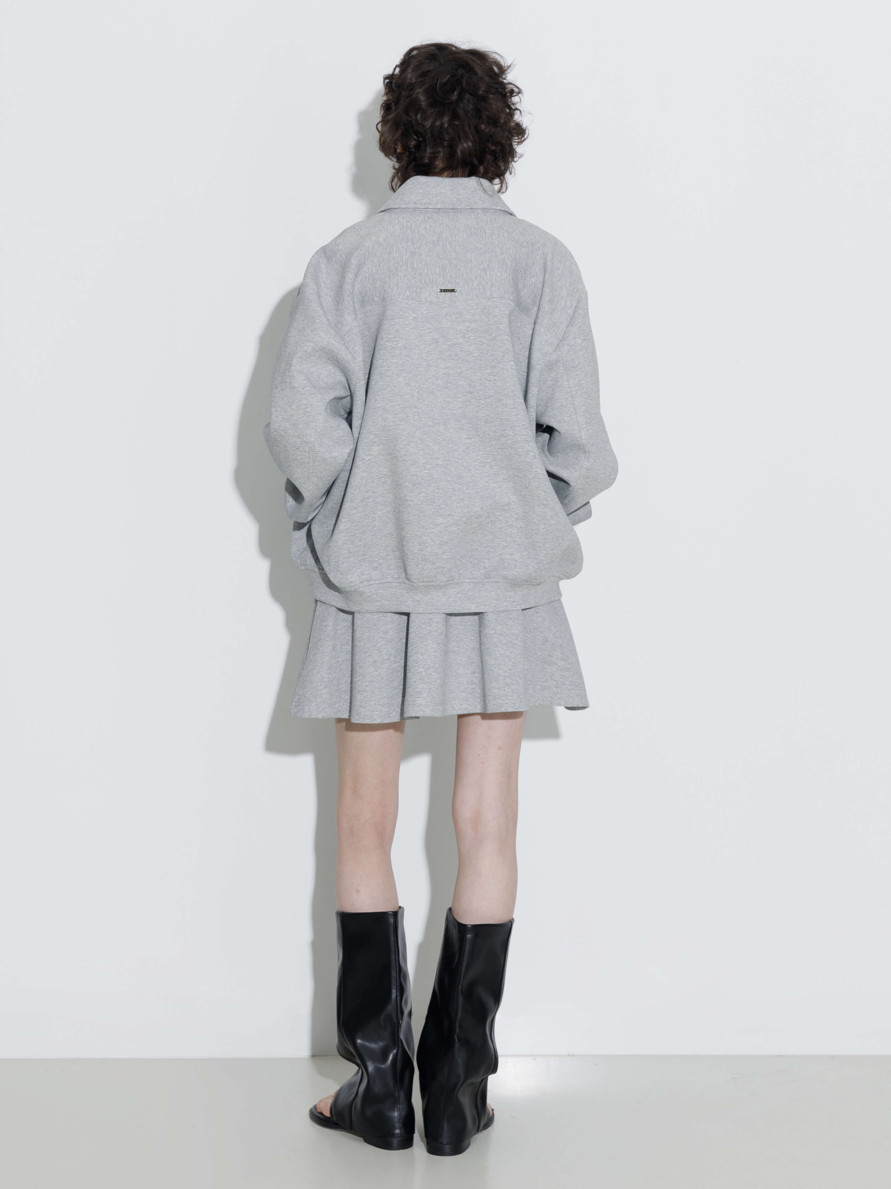 Relaxed Fit Zipped Utility Jacket-5