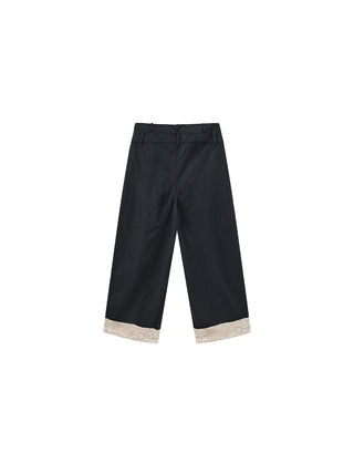 CUBIC Embroidery Casual Pants