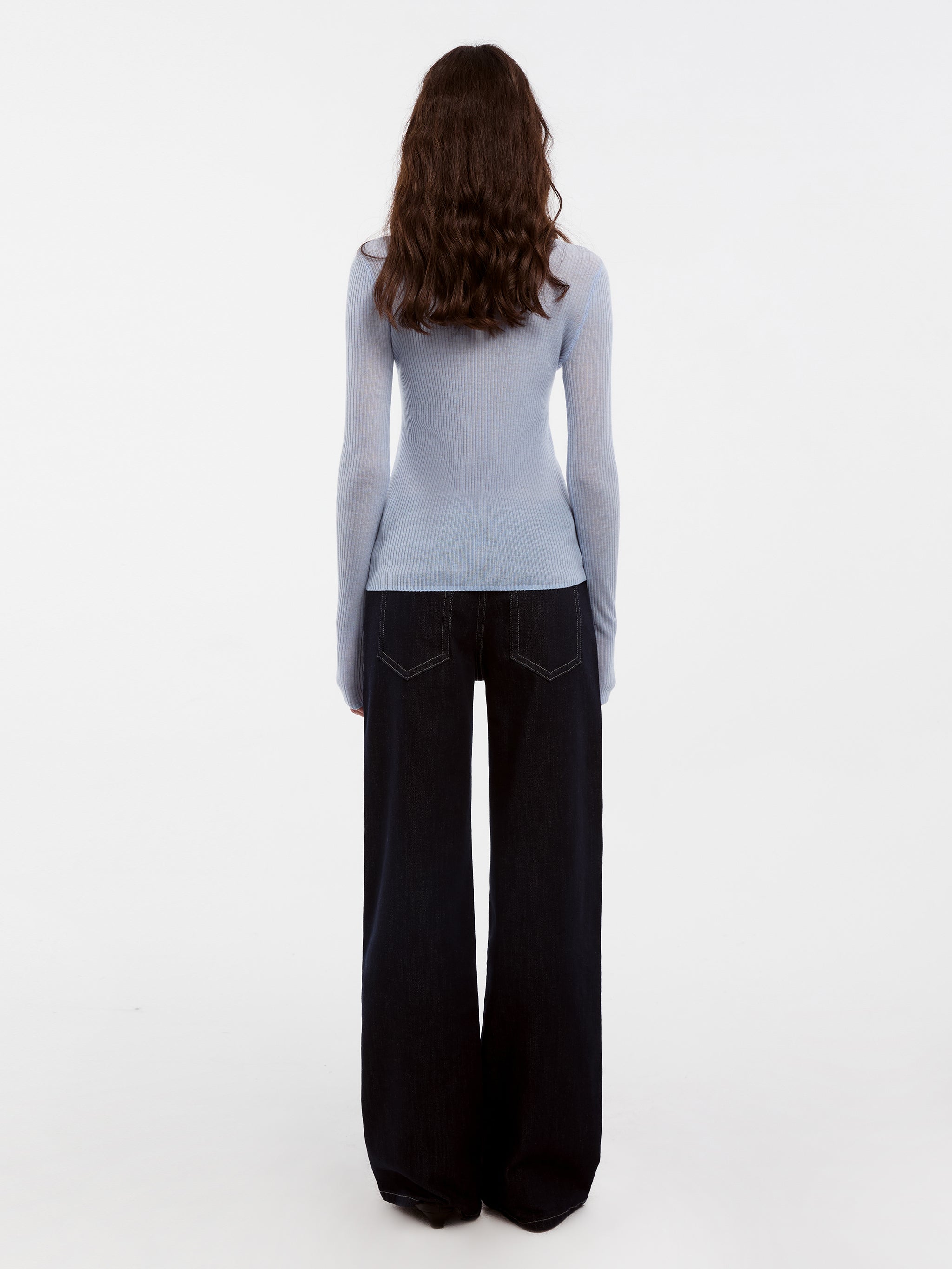 CUBIC Wool Knit Top-12