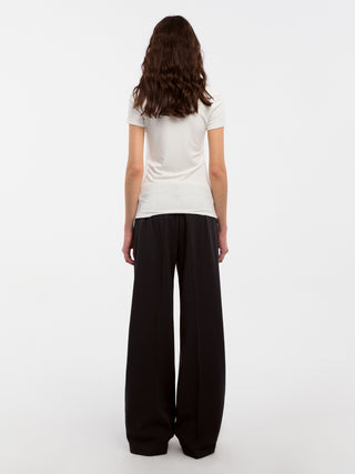 CUBIC Modal Long Slim Fit Crew Neck T-Shirt