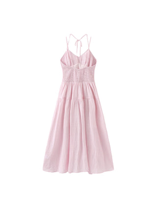 Sweetheart Sheer Midi Dress