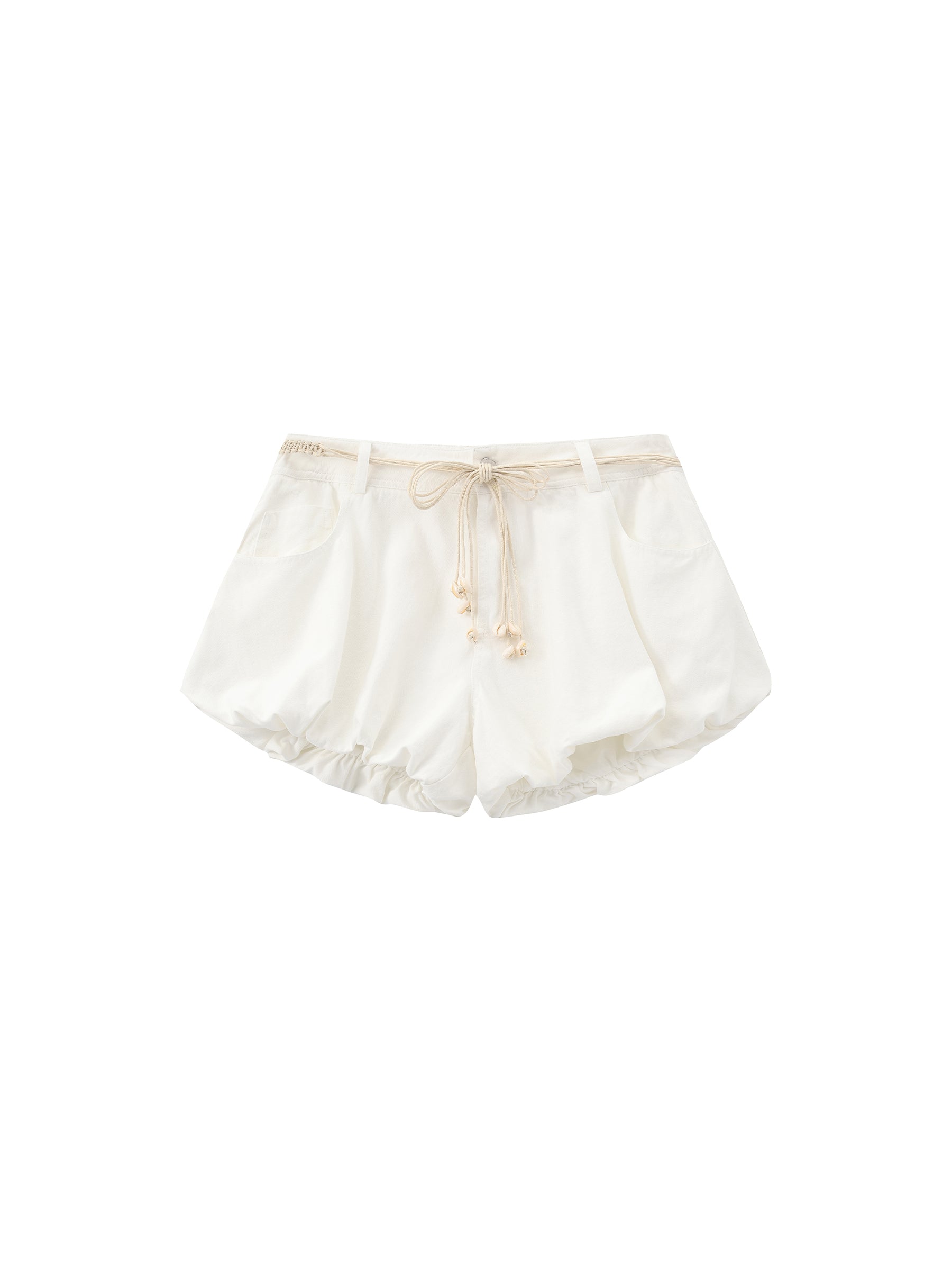 CUBIC Cotton Ruffled Bubble Shorts-12