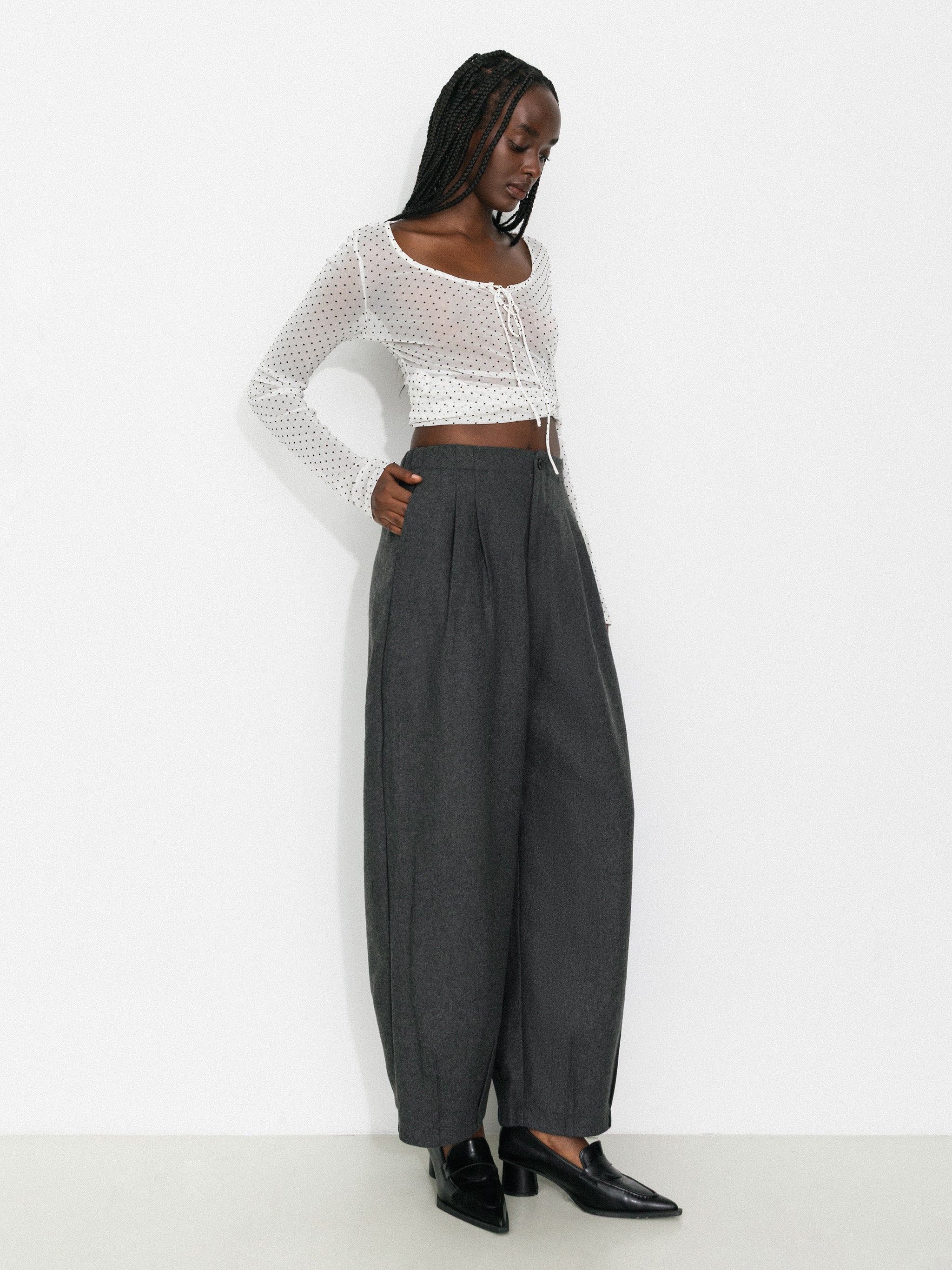 Retro Loose Casual Sweatpants-12