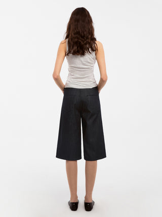 CUBIC Classic Straight Leg Casual Mid-Length Pants