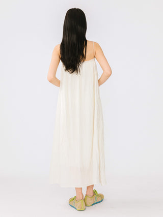 Spaghetti Strap A-line Maxi Dress