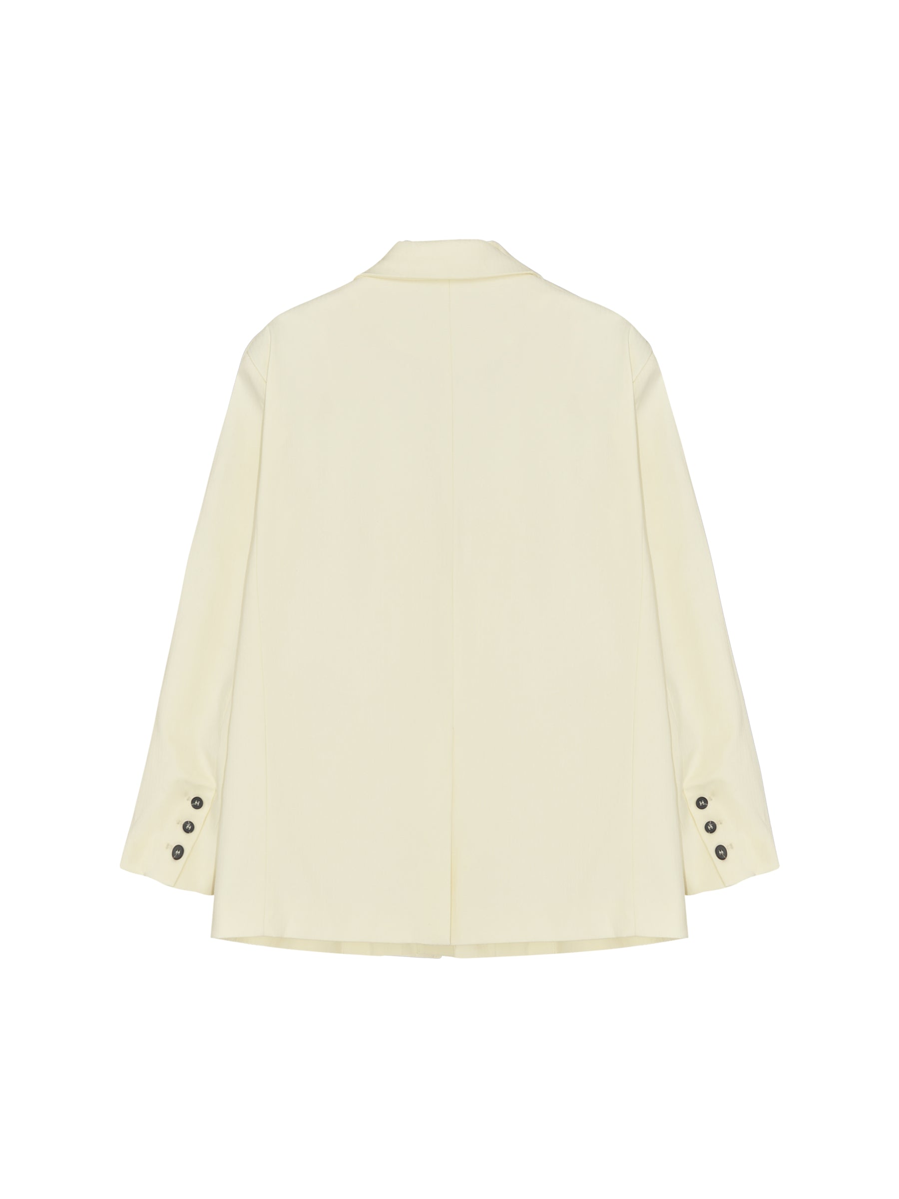 Double Breasted Beige Blazer-11