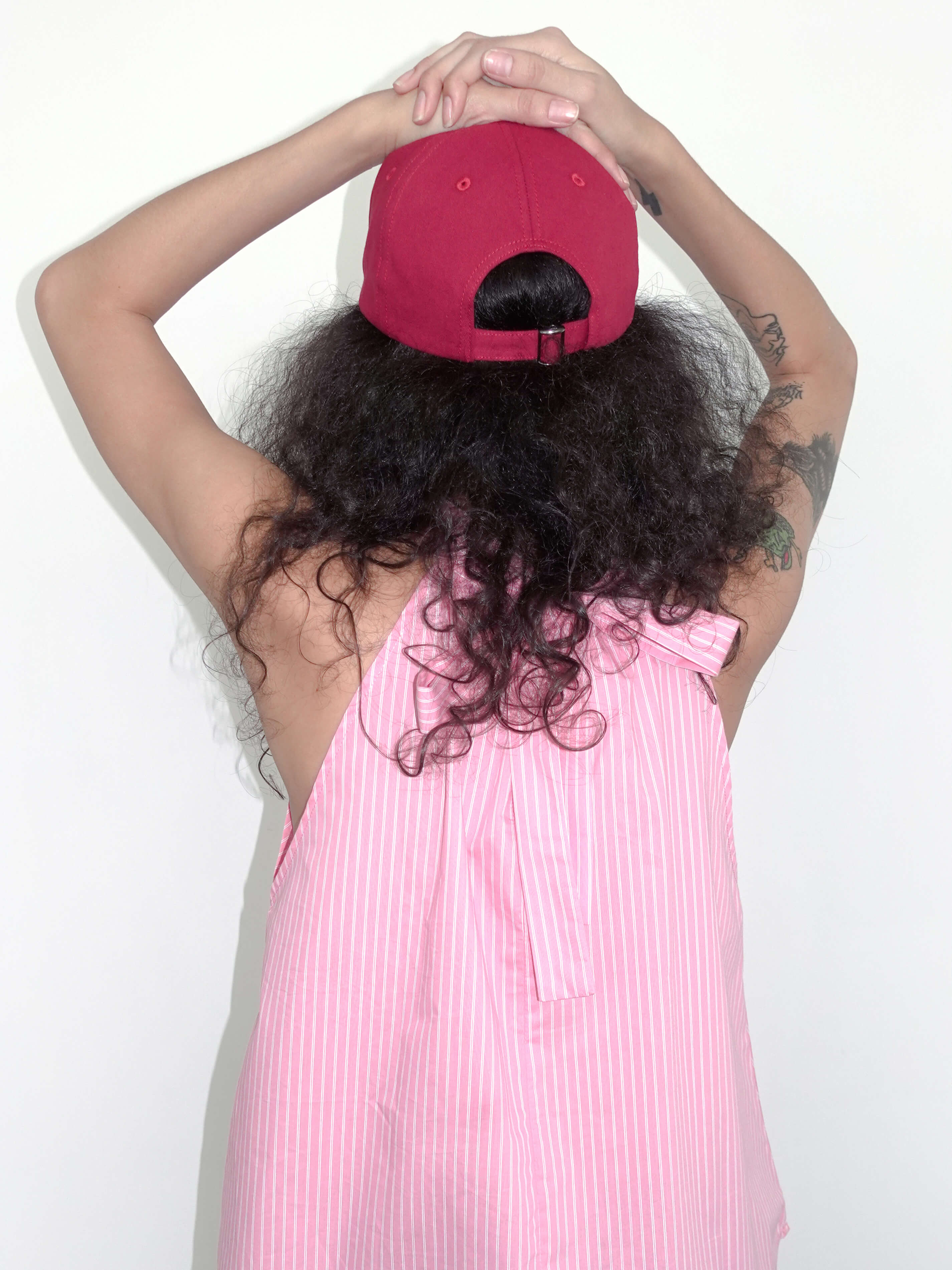 CUBIC Embroidered Solid Color Baseball Cap-7
