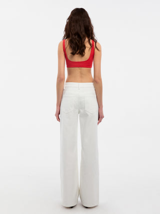 CUBIC U-neck Tank Top