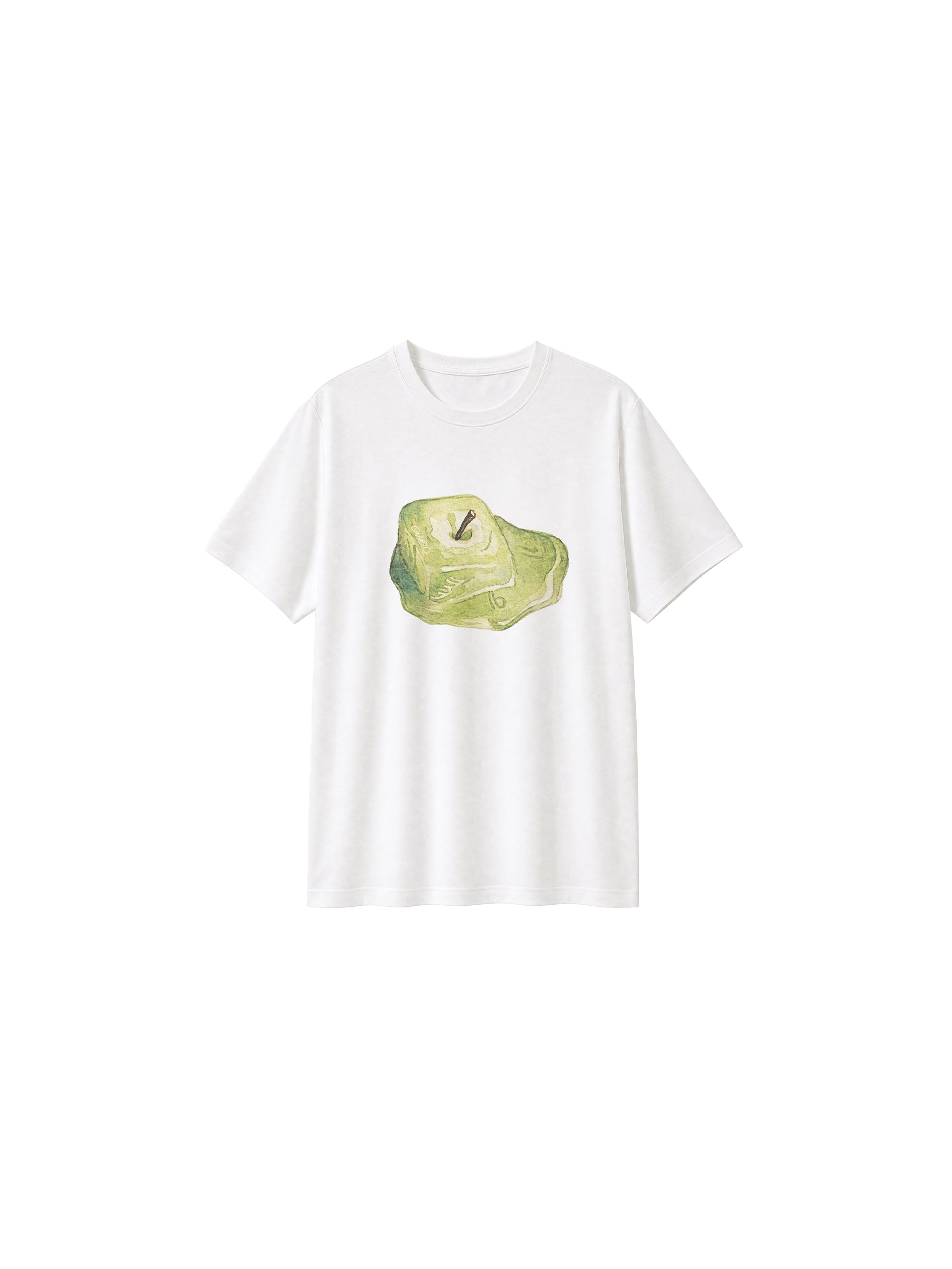 CUBIC Apple Print Oversized T-shirt-12