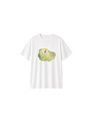 CUBIC Apple Print Oversized T-shirt