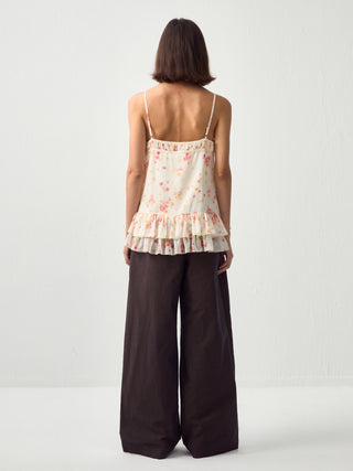 CUBIC Relaxed Straight-Leg Cotton Trousers