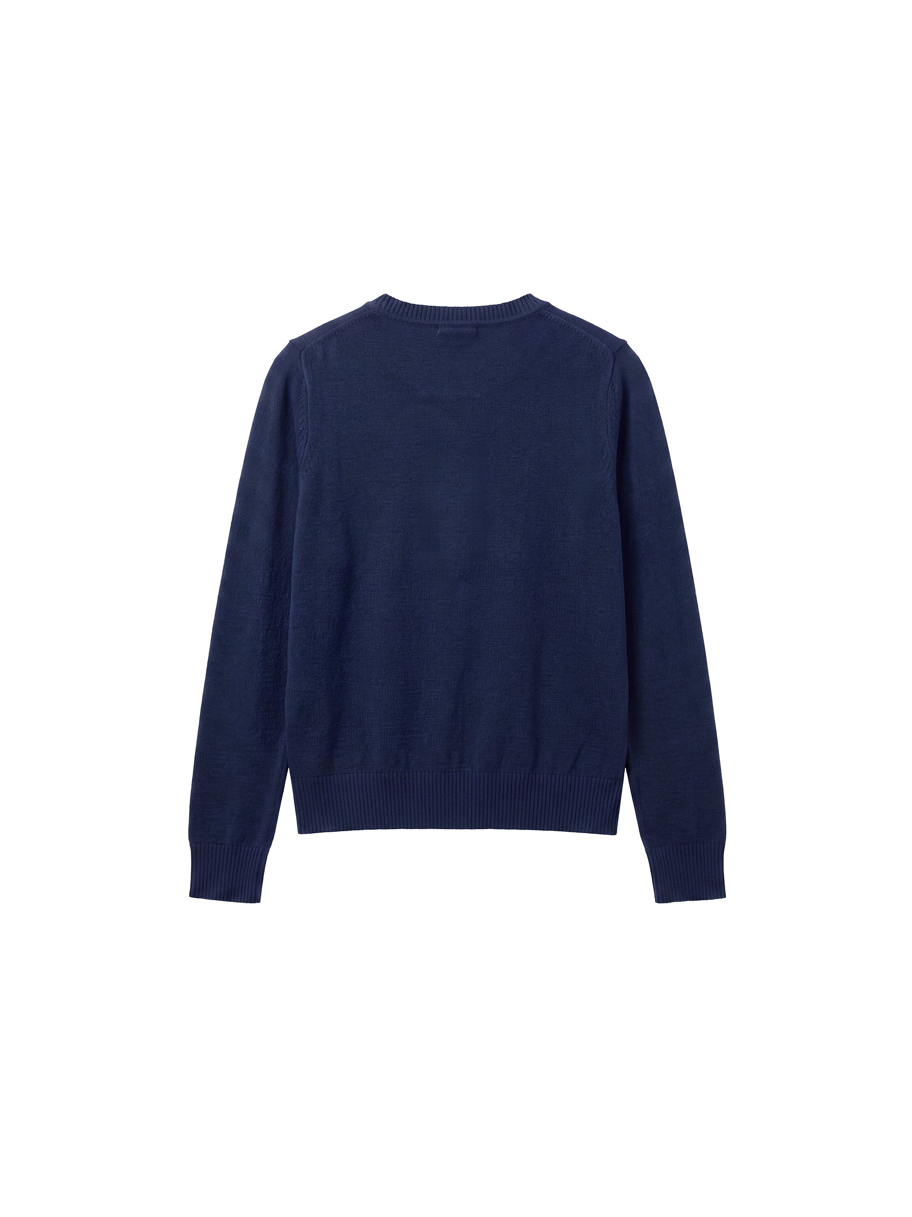CUBIC Classic Crew‑Neck Knit Cardigan-12