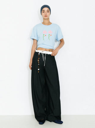 Oversized Flowers T-shirt