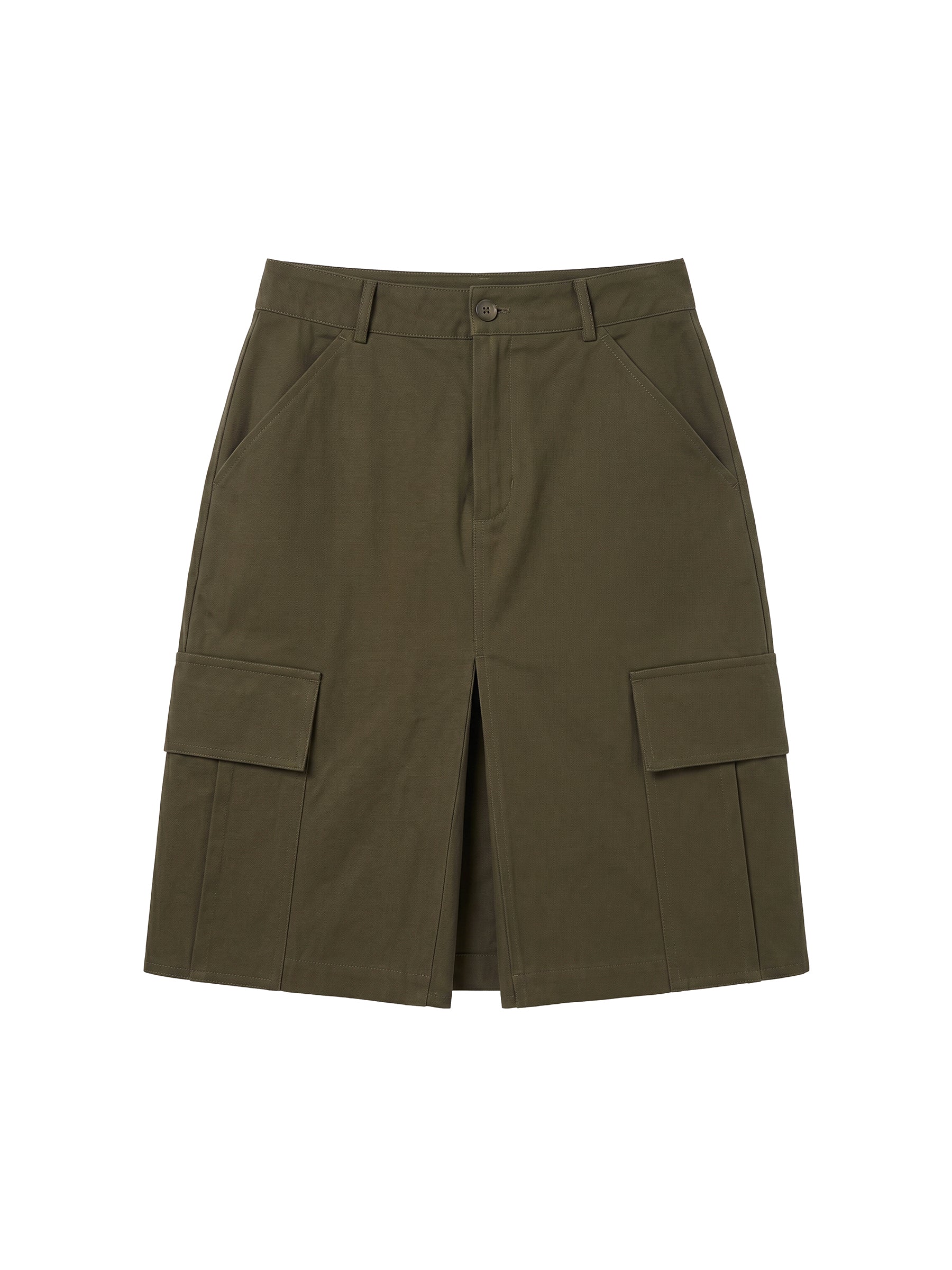CUBIC Cargo Pleated Skirt-12