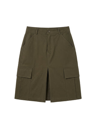 CUBIC Cargo Pleated Skirt