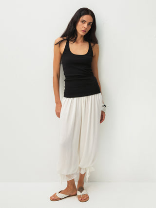 C by CUBIC Slim-Fit Sleeveless Knit Tank Top