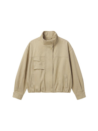 CUBIC Charcoal Cotton Utility Jacket