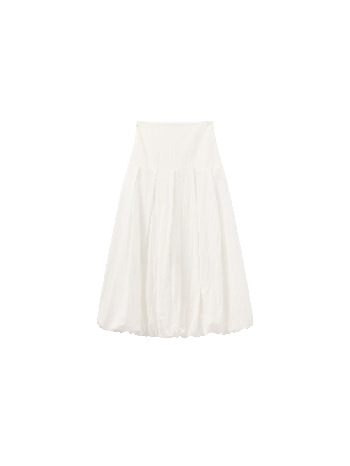 CUBIC Lyocell Pleated Tulip Skirt-13