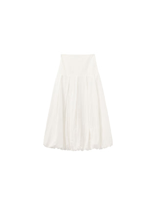 CUBIC Lyocell Pleated Tulip Skirt