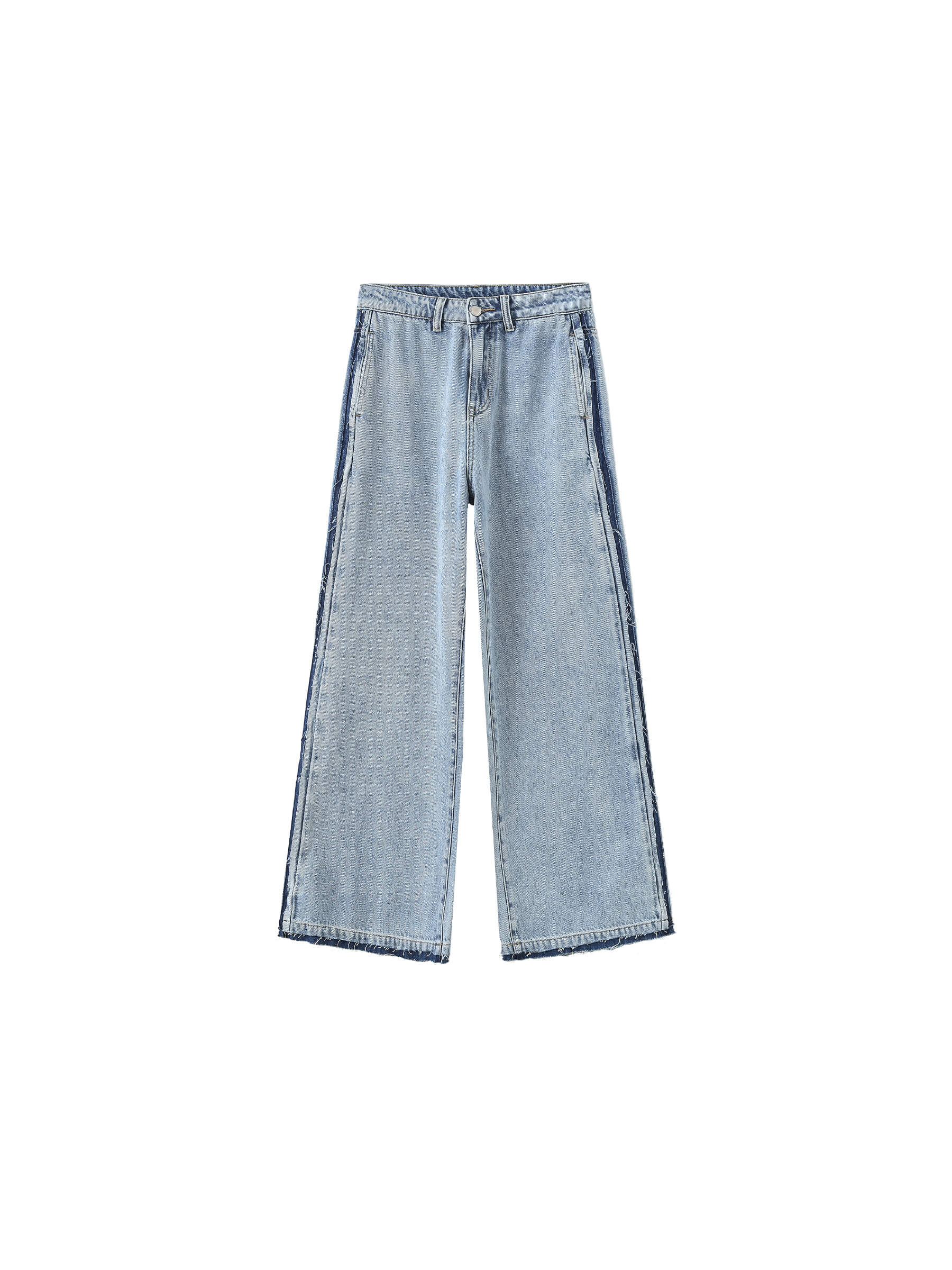 High Waist Barrel Leg Jeans-15