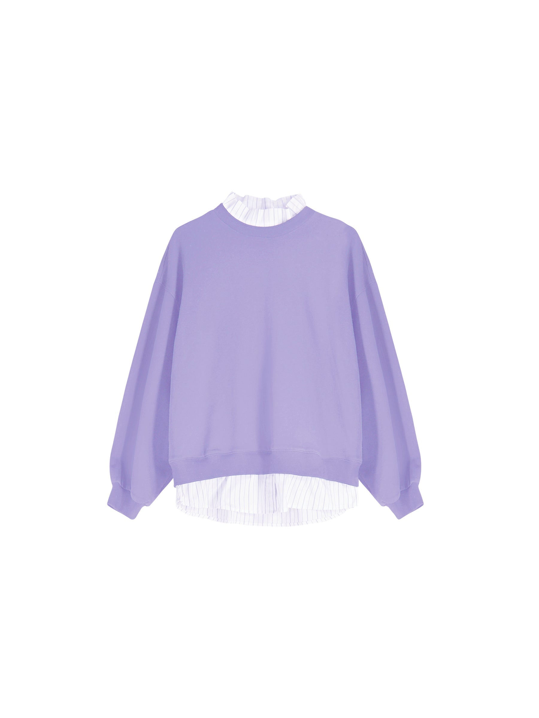Oversized Sweatshirt with Cotton Blend-13
