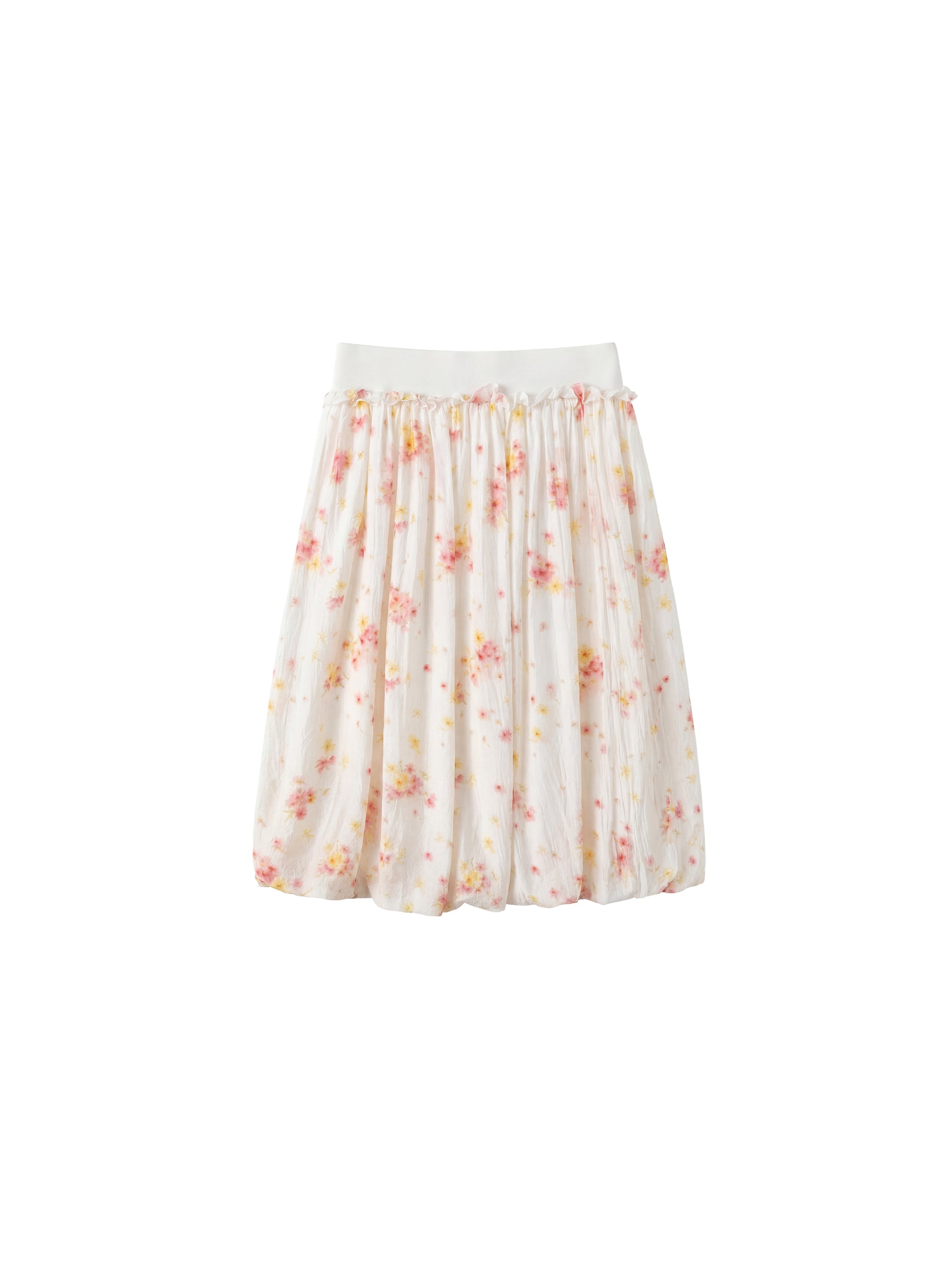 CUBIC Acetic Bud Midi Skirt-13