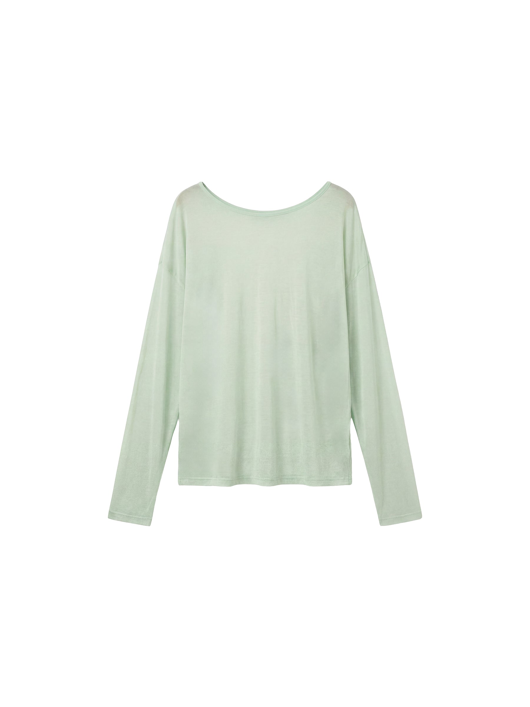 CUBIC Lyocell Sheer Open-Back Top-13