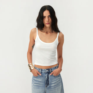 CUBIC Lyocell-Linen Blend Tank Top
