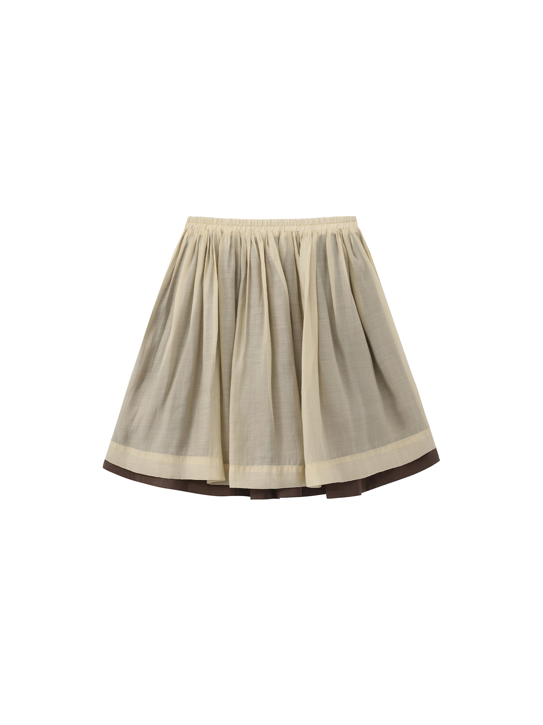 CUBIC Chic Lyocell Tiered Flare Skirt-13
