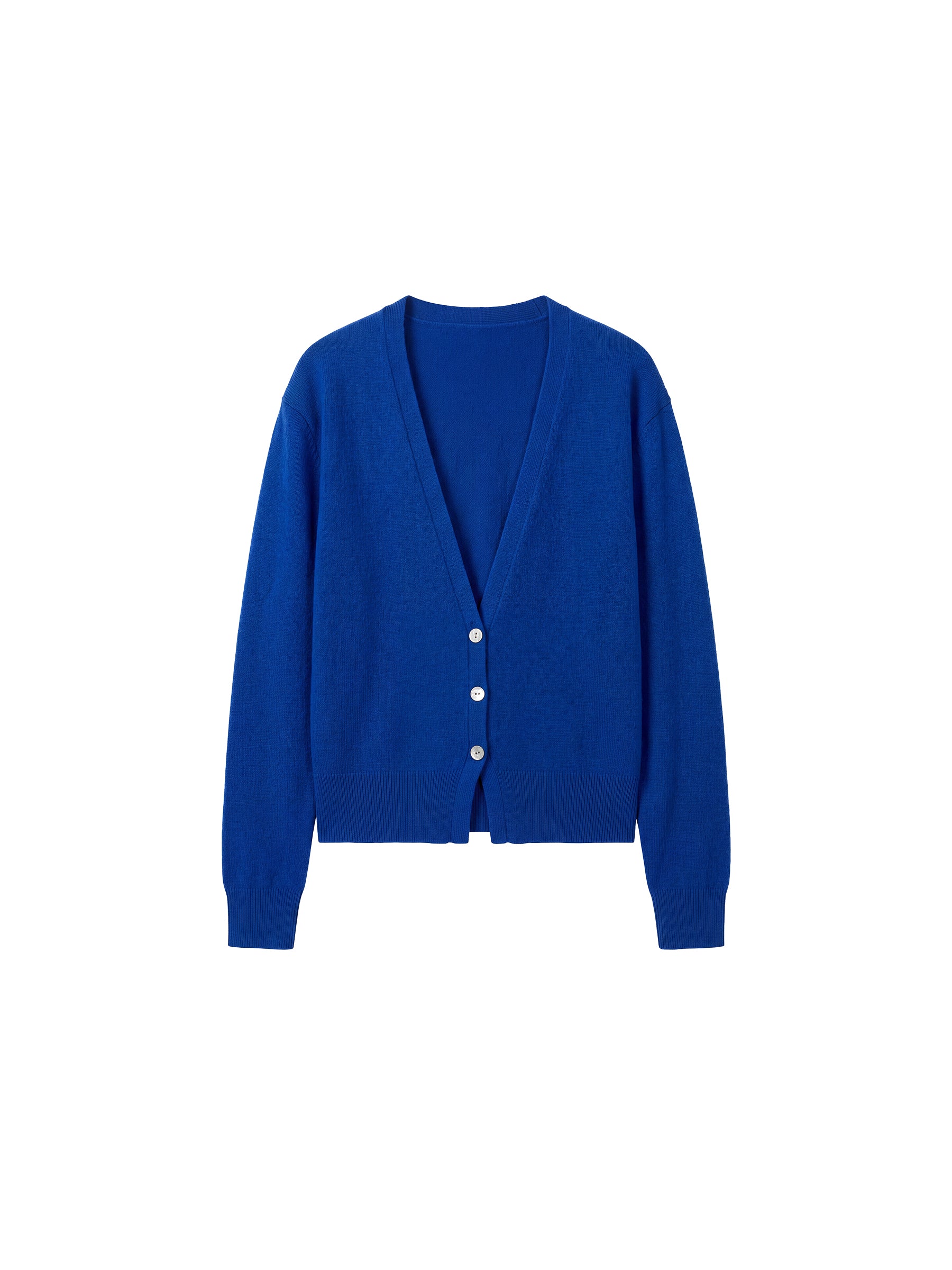CUBIC 100% Wool V Neck Cardigan-13