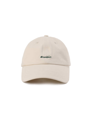 CUBIC Embroidered Solid Color Baseball Cap