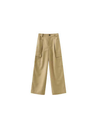 Straight Leg Cargo Trousers