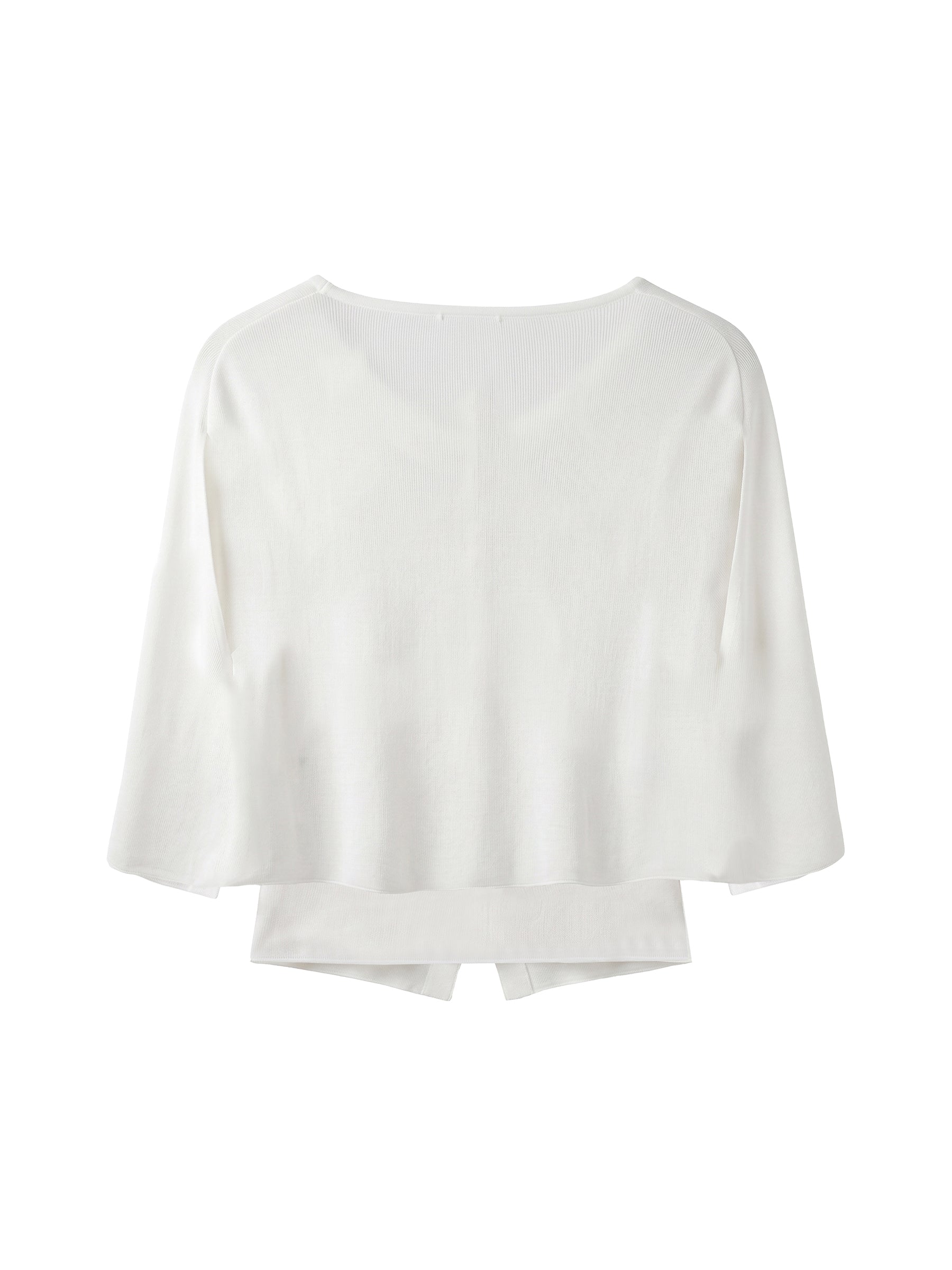 CUBIC Cape-Style Button Front Top-13