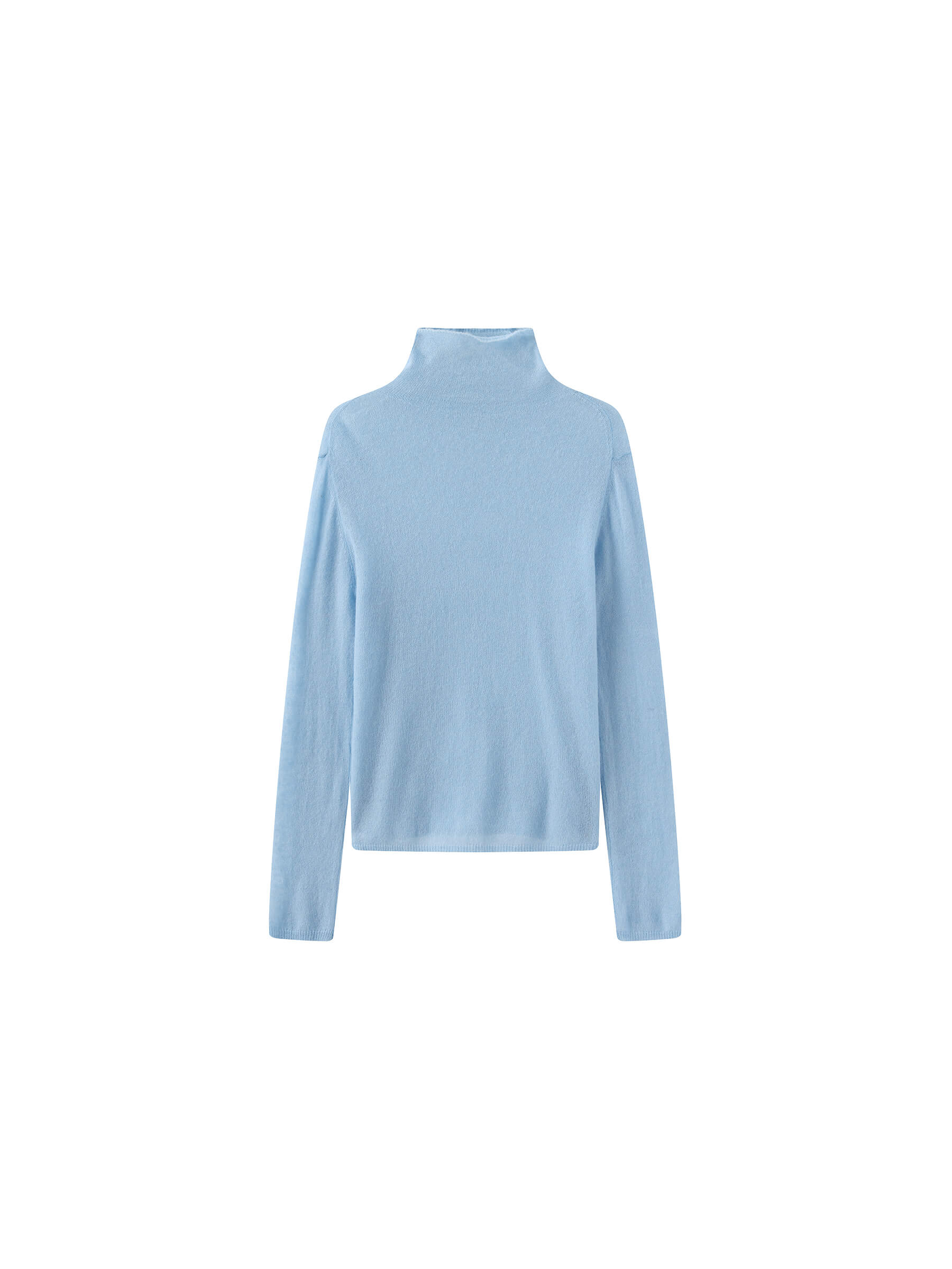 Thin Wool Long Sleeves Top-15