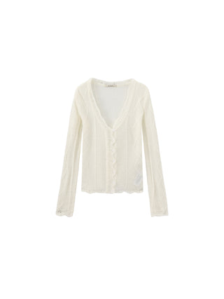 Vintage V-Neck Slim Fit Cardigan
