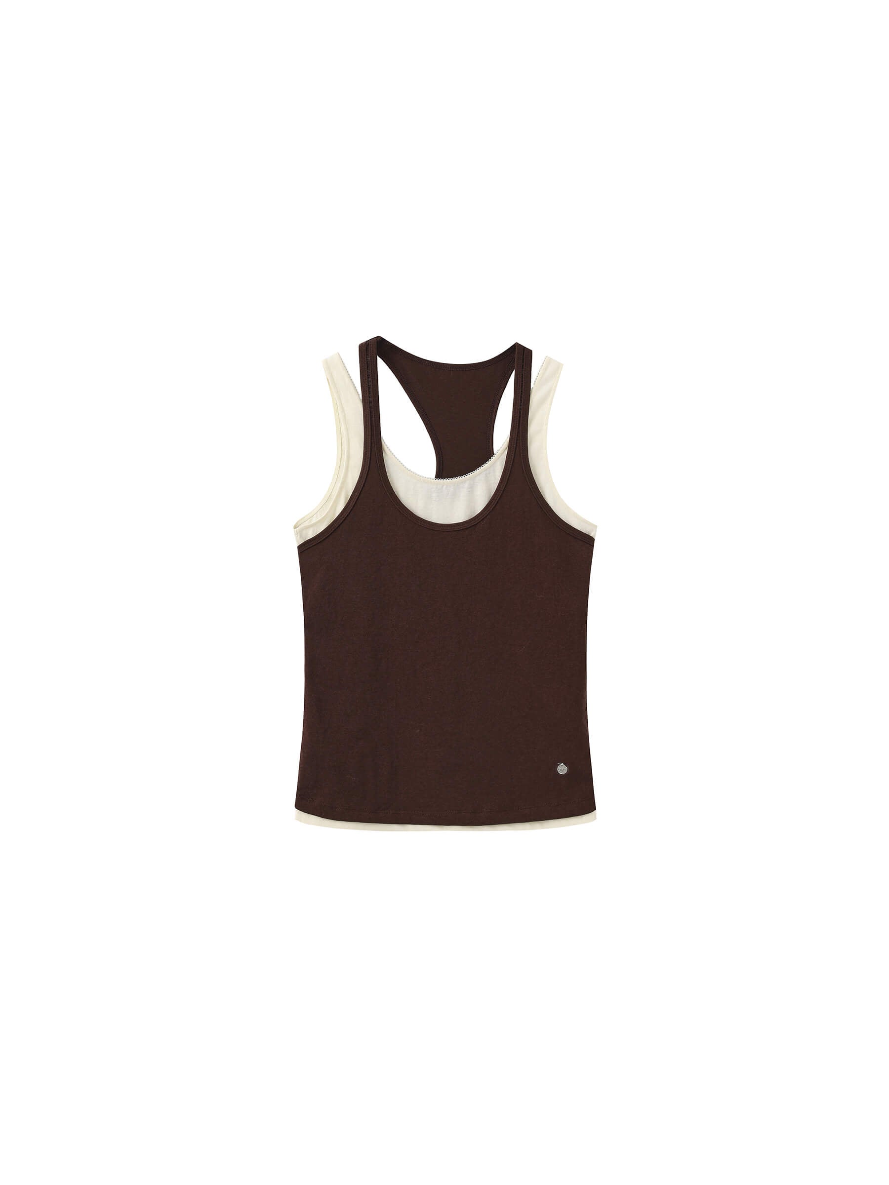 Convertible Two-Piece Color-Block Layered Vest-15