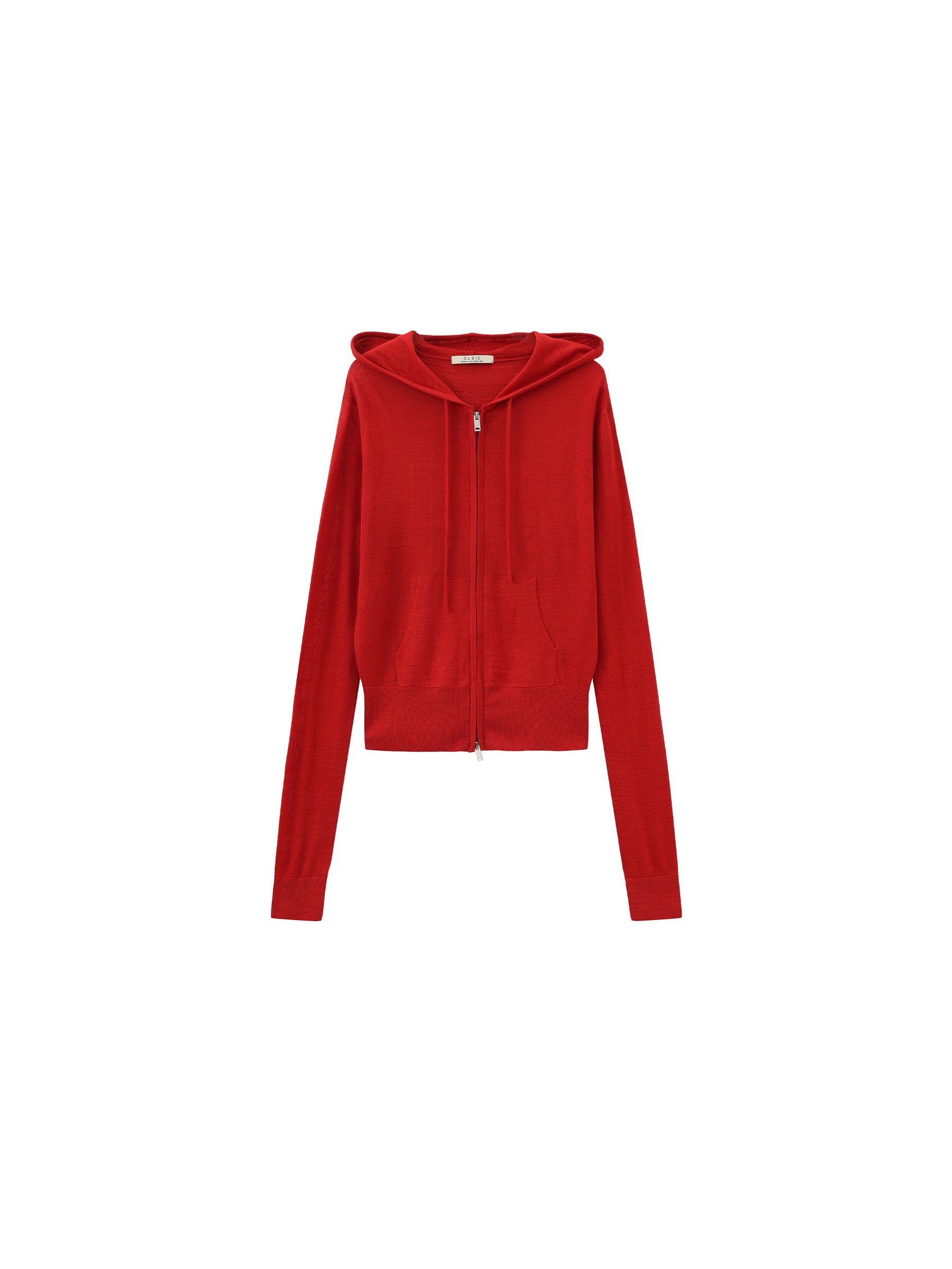 CUBIC Wool Zip-Up Hoodie-13