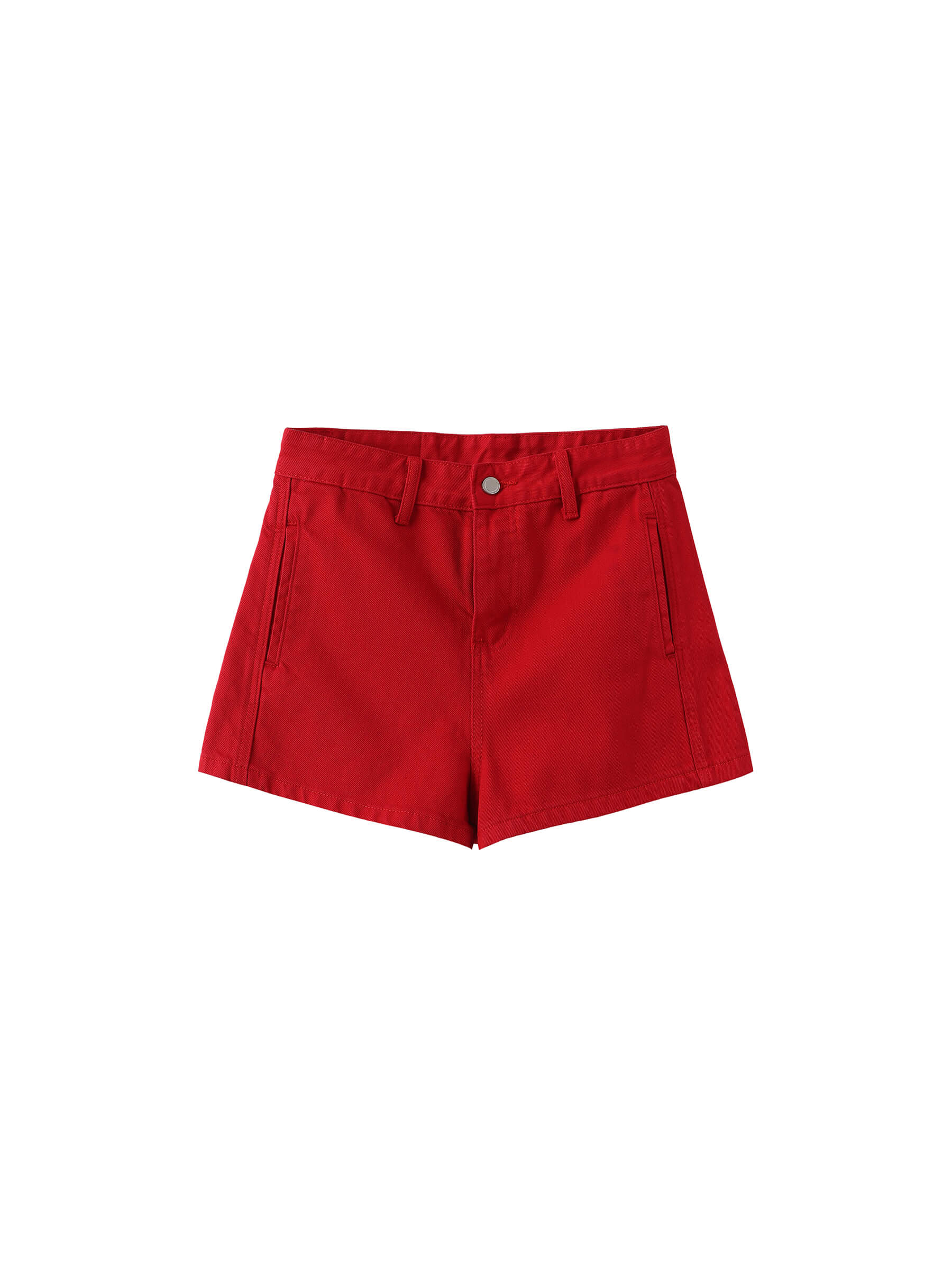 High-Waisted Ultra-Short Casual Shorts-17