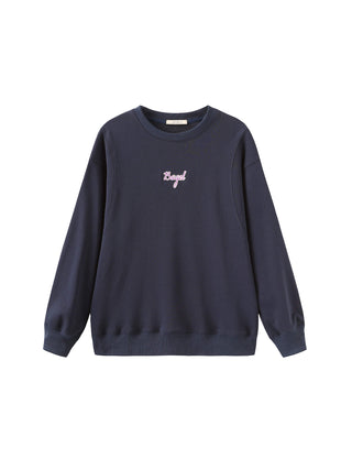 Bagel Oversized Boyfriend Sweater