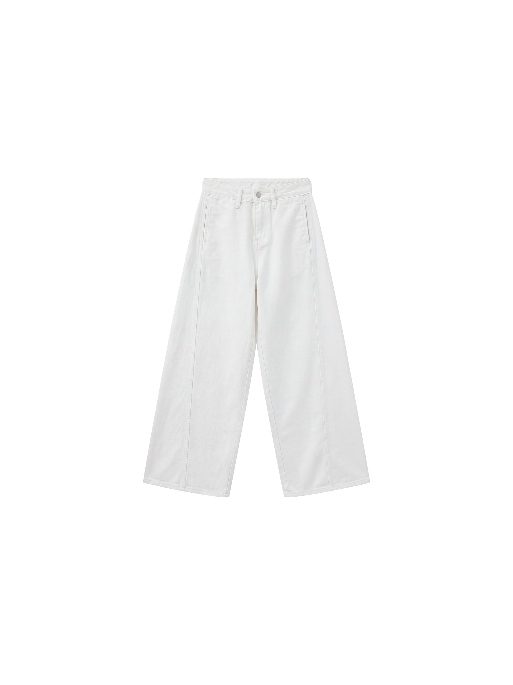 CUBIC Minimalist Wide-Leg Trousers-9