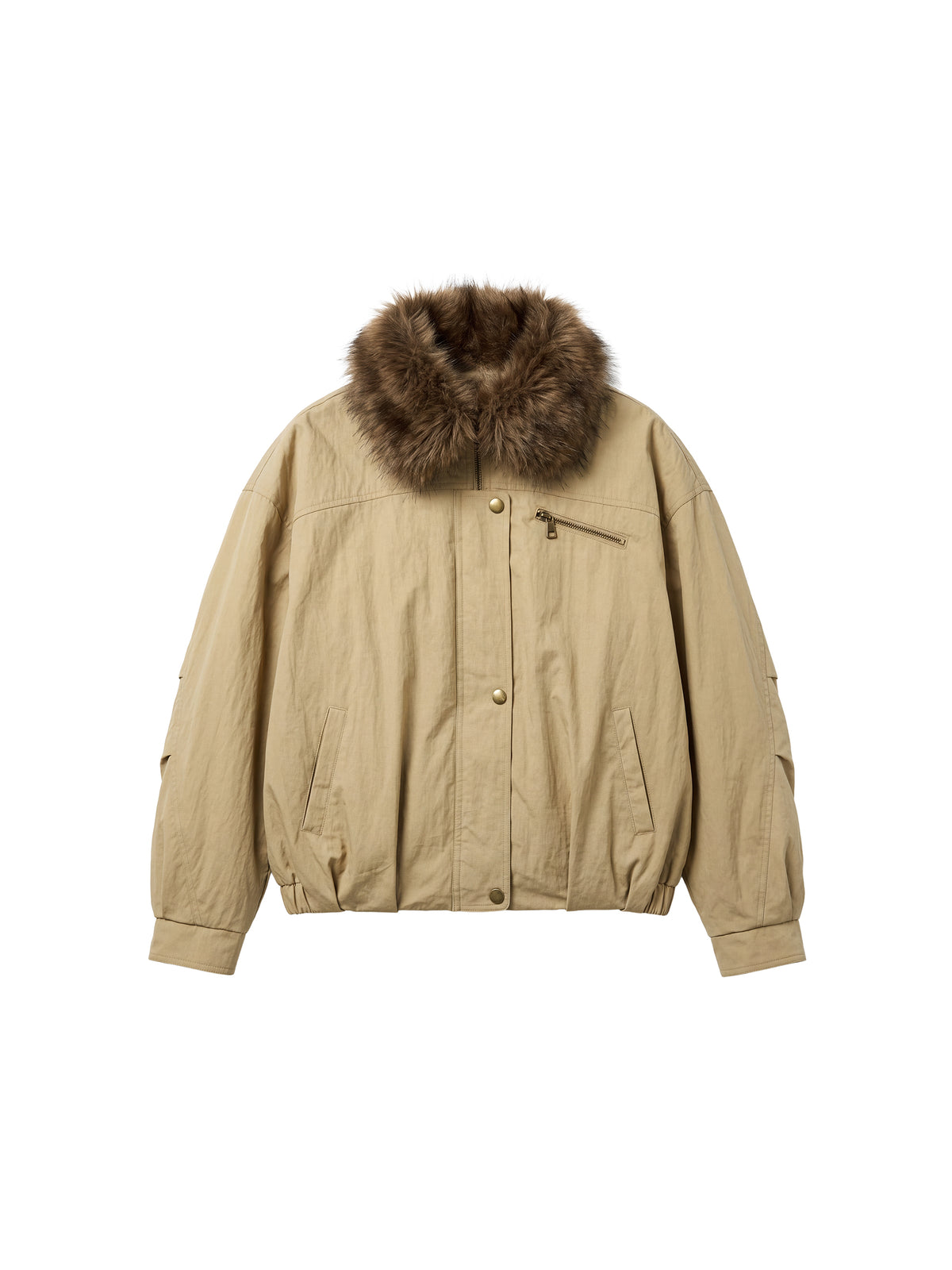 CUBIC Utility Oversized Parka Down Jacket-13
