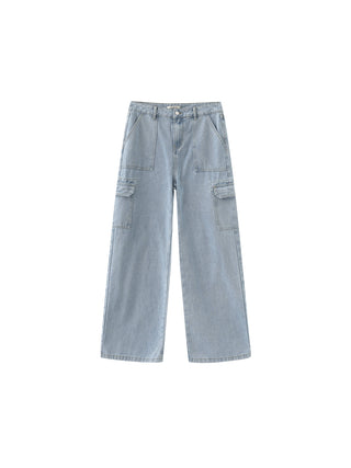 Low Waist Cargo Jeans