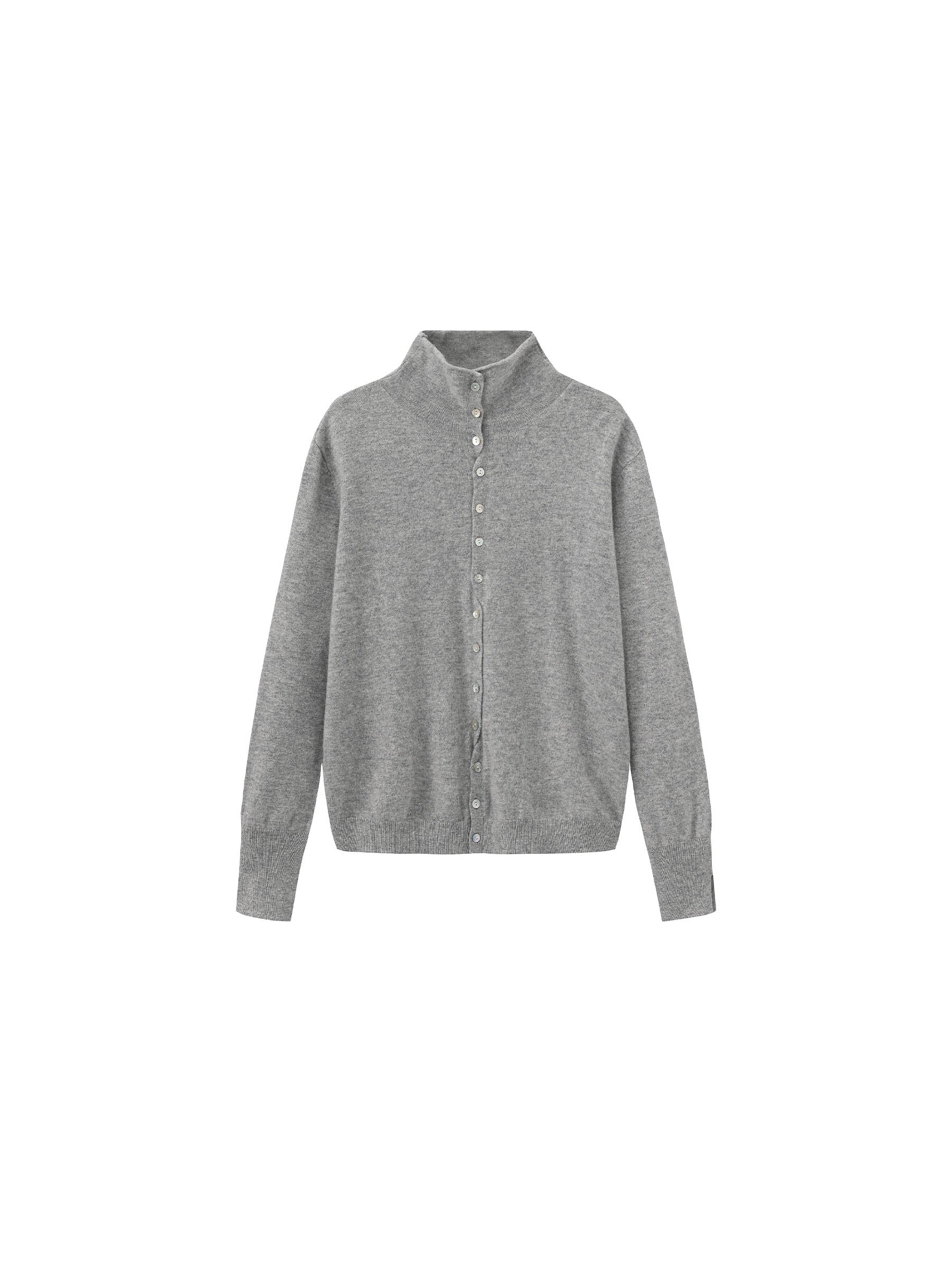 Relaxed Knit Cardigan Jacket in 100% Wool-13