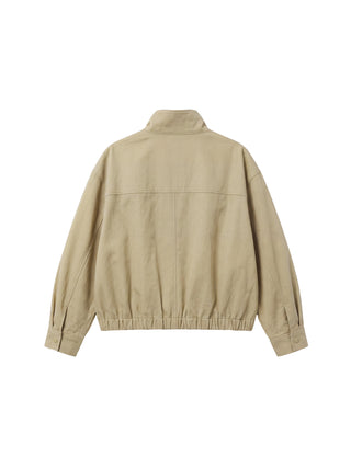 CUBIC Charcoal Cotton Utility Jacket