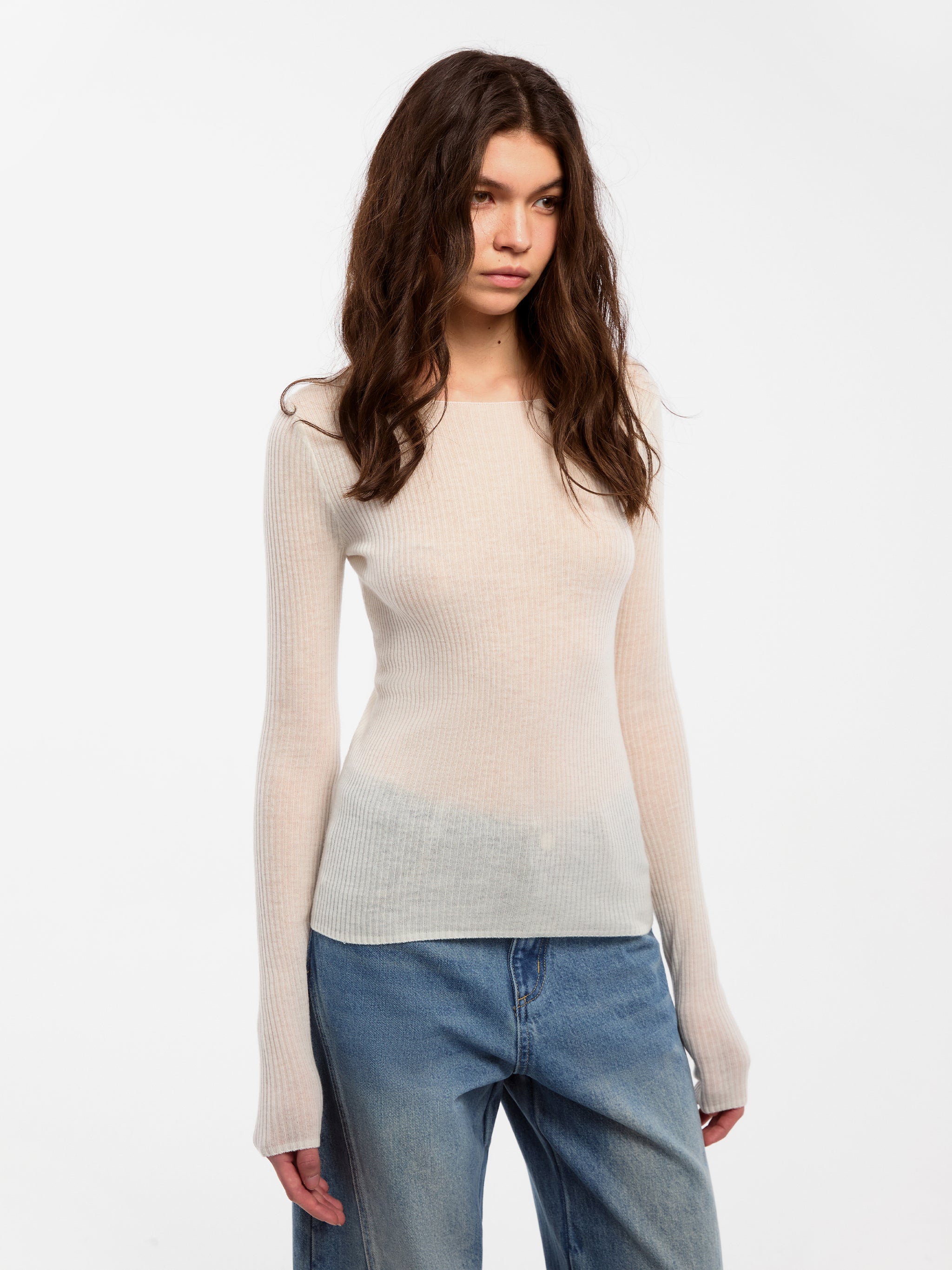 CUBIC Wool Knit Top-13